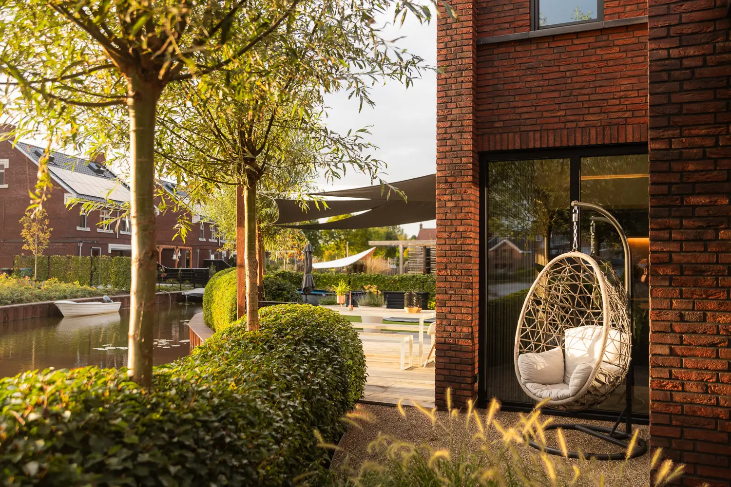 Tuin ontwerp met jacuzzi - fam